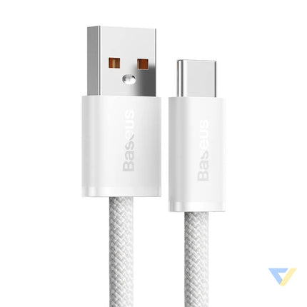 Cable USB to USB C Baseus Dynamic Series 100W 1m (white) USB to USB C