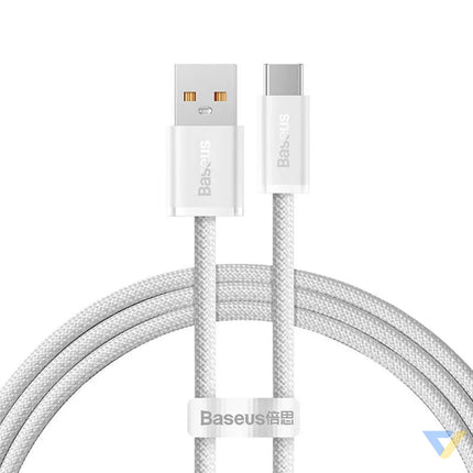Cable USB to USB C Baseus Dynamic Series 100W 1m (white) USB to USB C