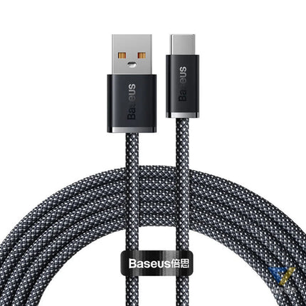 Cable USB to USB C Baseus Dynamic Series 100W 2m (black) USB to USB C
