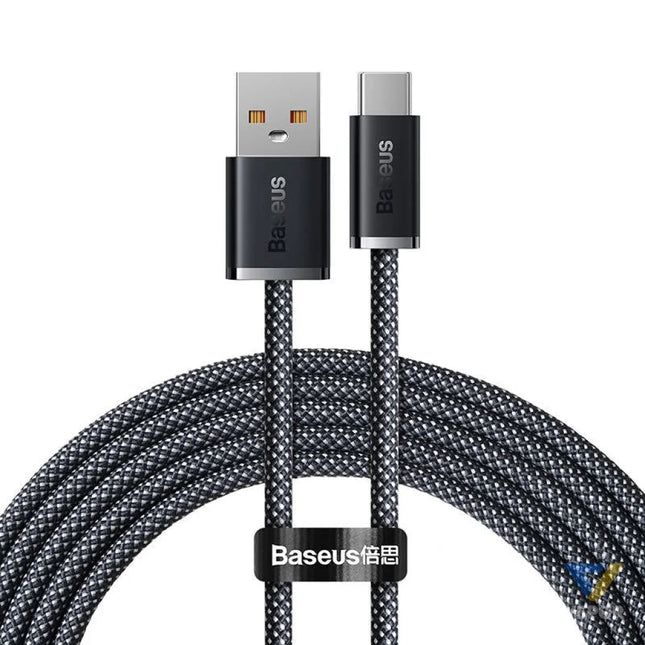 Cable USB to USB C Baseus Dynamic Series 100W 2m (black) USB to USB C