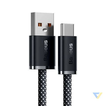 Cable USB to USB C Baseus Dynamic Series 100W 2m (black) USB to USB C