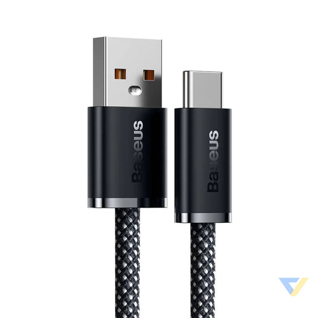 Cable USB to USB C Baseus Dynamic Series 100W 2m (black) USB to USB C