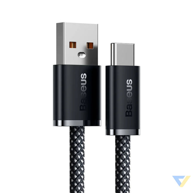 Cable USB to USB C Baseus Dynamic Series 100W 2m (black) USB to USB C