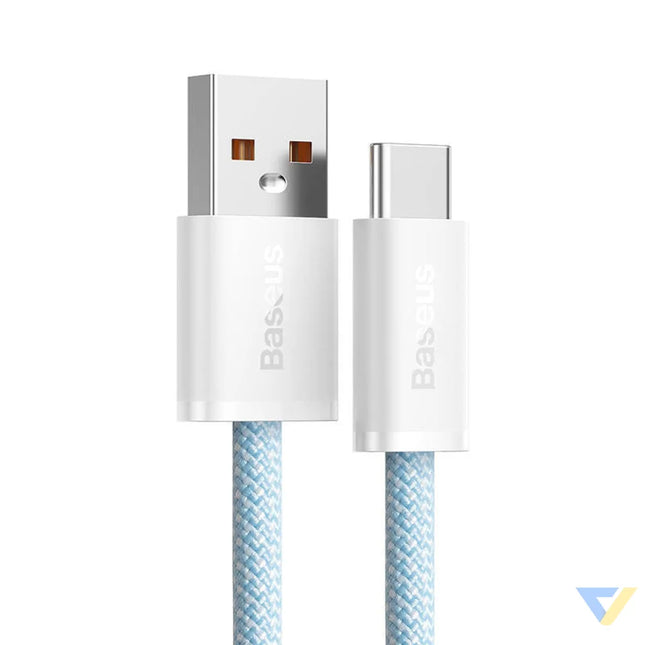 Cable USB to USB C Baseus Dynamic Series 100W 2m (blue) USB to USB C