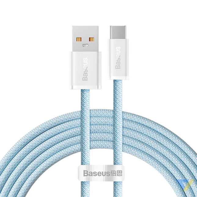 Cable USB to USB C Baseus Dynamic Series 100W 2m (blue) USB to USB C
