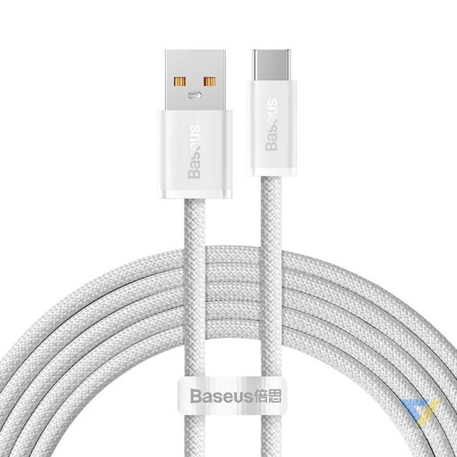 Cable USB to USB C Baseus Dynamic Series 100W 2m (white) USB to USB C
