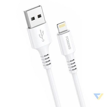 Cable USB to Lightning Foneng x85 iPhone 3A Quick Charge 1m (white) USB to Lightning