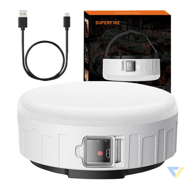 Camping lamp Superfire T25 – 400lm USB 3 modes Camping lamps
