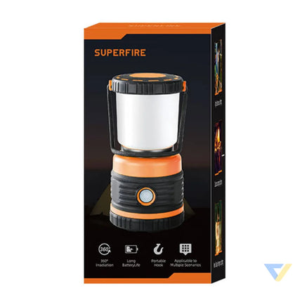 Camping lamp Superfire T39 12W 850lm Camping lamps