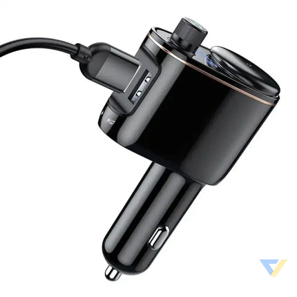 Car Bluetooth MP3 Player Baseus S 06Black OS Car transmitters