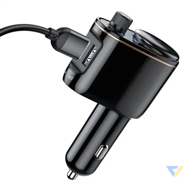 Car Bluetooth MP3 Player Baseus S 06Black OS Car transmitters