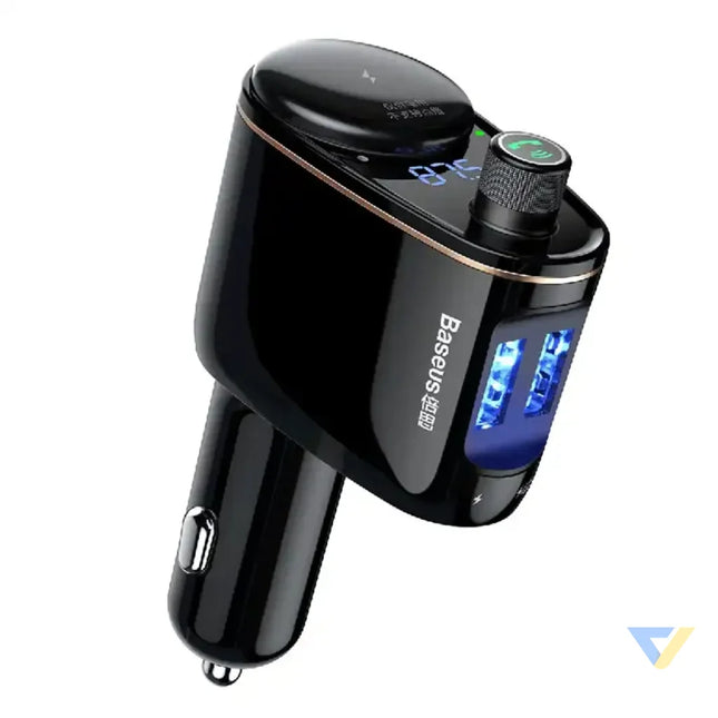 Car Bluetooth MP3 Player Baseus S 06Black OS Car transmitters