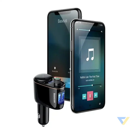 Car Bluetooth MP3 Player Baseus S 06Black OS Car transmitters