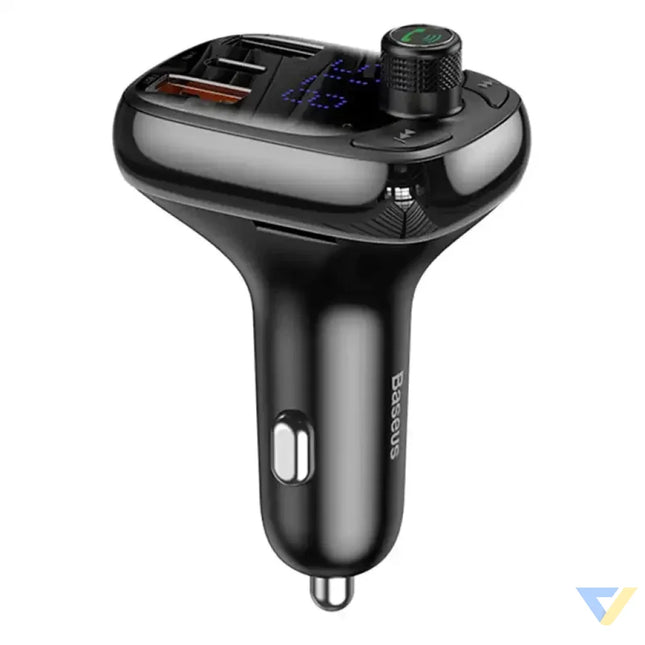 Car Bluetooth MP3 Player Baseus T Shaped S 13 Black OS Car transmitters