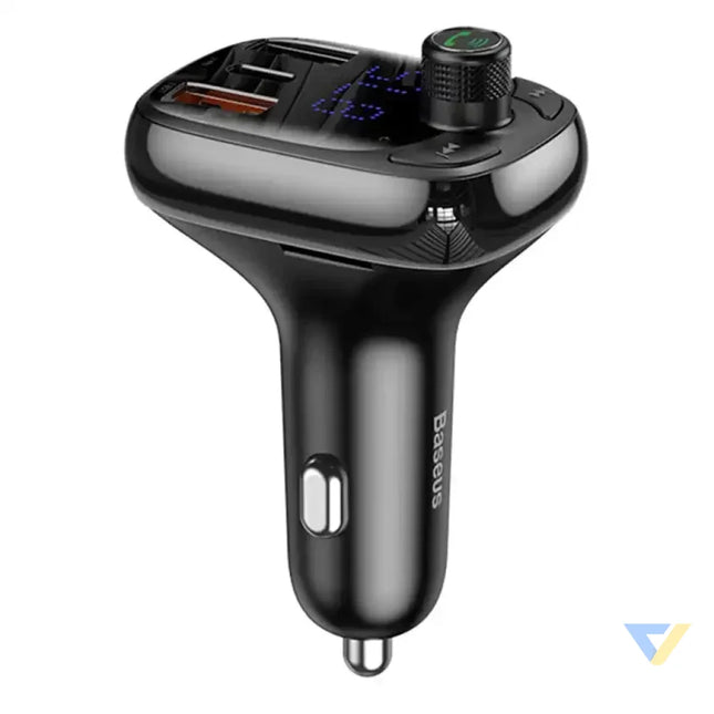 Car Bluetooth MP3 Player Baseus T Shaped S 13 Black OS Car transmitters