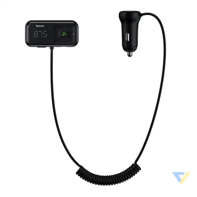 Car Bluetooth MP3 Player + Charger Baseus T Shaped S 16 Black OS Car transmitters
