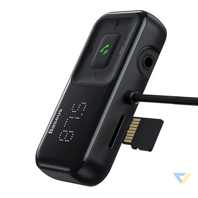 Car Bluetooth MP3 Player + Charger Baseus T Shaped S 16 Black OS Car transmitters