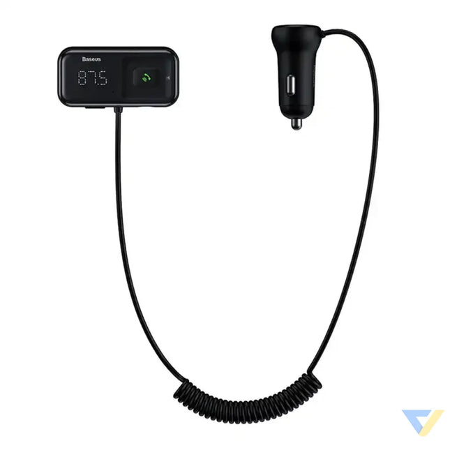 Car Bluetooth MP3 Player + Charger Baseus T Shaped S 16 Black OS Car transmitters
