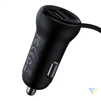 Car Bluetooth MP3 Player + Charger Baseus T Shaped S 16 Black OS Car transmitters