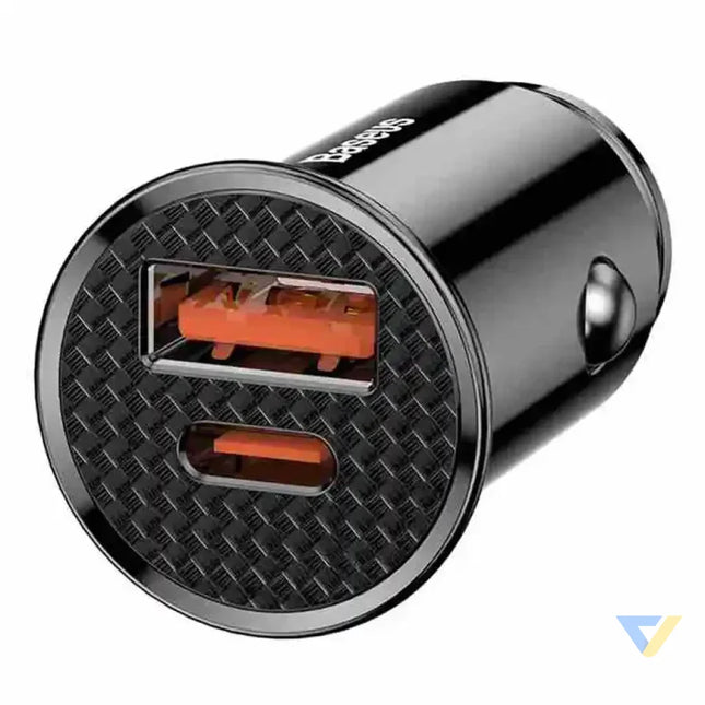 Car Charger Baseus Circular PD QC4.0 + 5A 30W (czarna) Car chargers