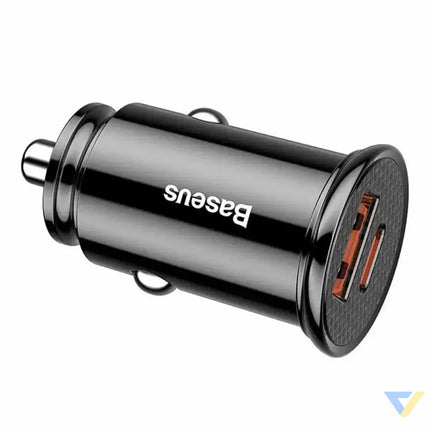 Car Charger Baseus Circular PD QC4.0 + 5A 30W (czarna) Car chargers