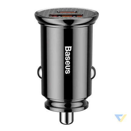 Car Charger Baseus Circular PD QC4.0 + 5A 30W (czarna) Car chargers