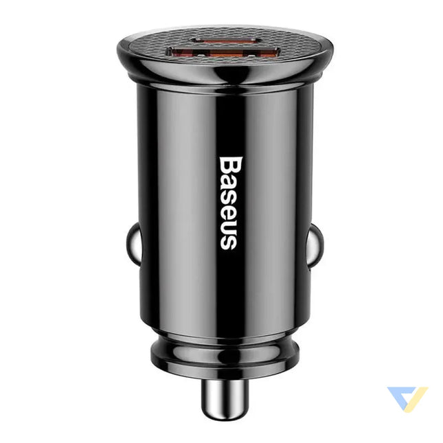 Car Charger Baseus Circular PD QC4.0 + 5A 30W (czarna) Car chargers
