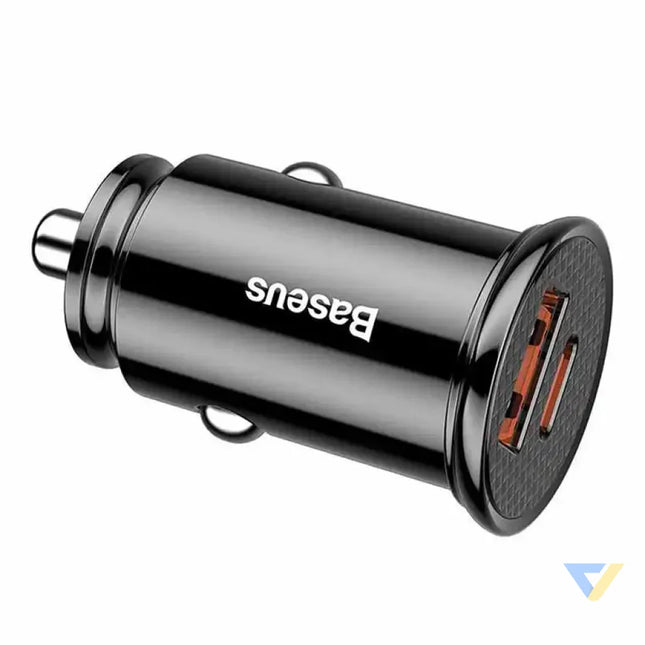 Car Charger Baseus Circular PD QC4.0 + 5A 30W (czarna) Car chargers