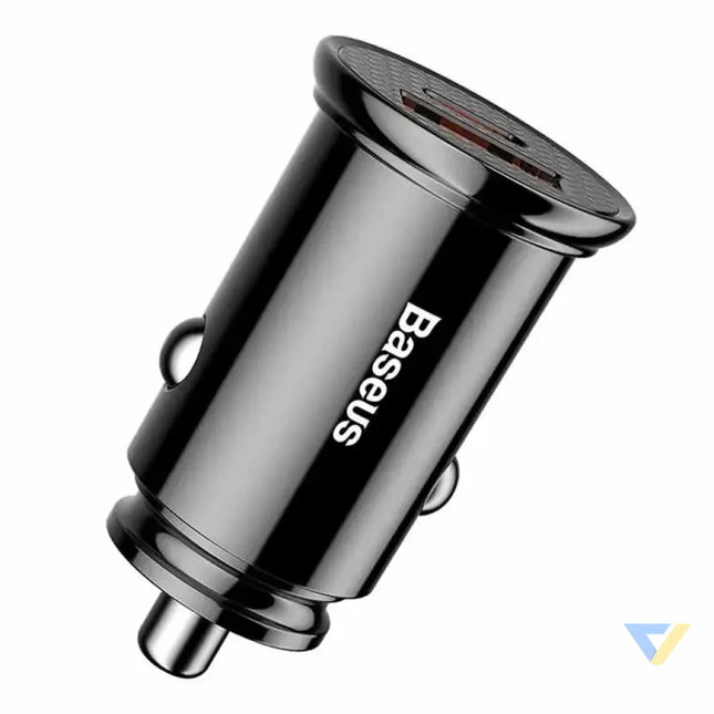 Car Charger Baseus Circular PD QC4.0 + 5A 30W (czarna) Car chargers