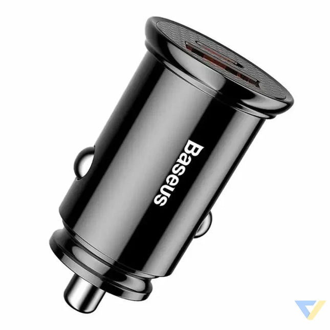 Car Charger Baseus Circular PD QC4.0 + 5A 30W (czarna) Car chargers