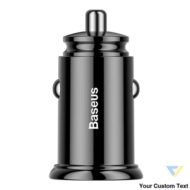 Car Charger Baseus Circular PD QC4.0 + 5A 30W (czarna) Car chargers