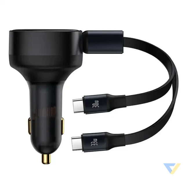 Car Charger Baseus Enjoyment with cable USB C 33W (Black) Car chargers