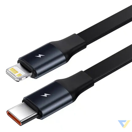 Car Charger Baseus Enjoyment with cable USB C + Lightning 3A 30W (Black) Car chargers
