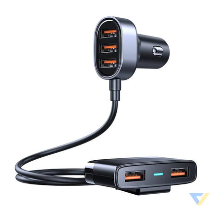 Car charger Joyroom JR CL03 5 Port USB (black) Car chargers