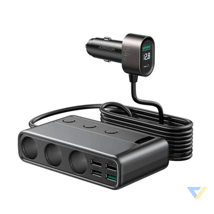 Car charger JOYROOM JR CL06 Multi Port (black) Car chargers