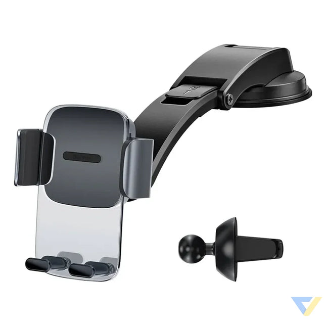 Car holder Baseus Easy Control Clamp for grille / dashboard (black) Phone holders