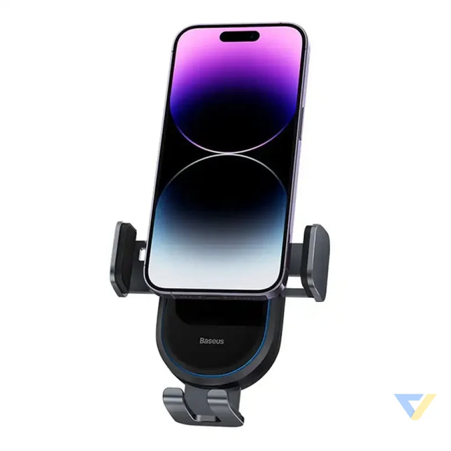 car holder with inductive charger Baseus LightChaser (Black) Phone holders