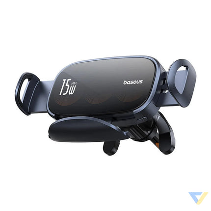Car holder with inductive charger Baseus LightChaser (Black) Phone holders