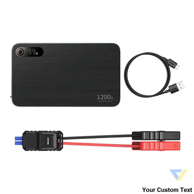 Car Jump Starter Baseus Black Super Energy Pro + 1200A (black) Jump starters