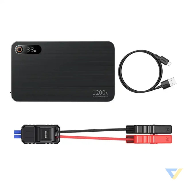 Car Jump Starter Baseus Black Super Energy Pro + 1200A (black) Jump starters