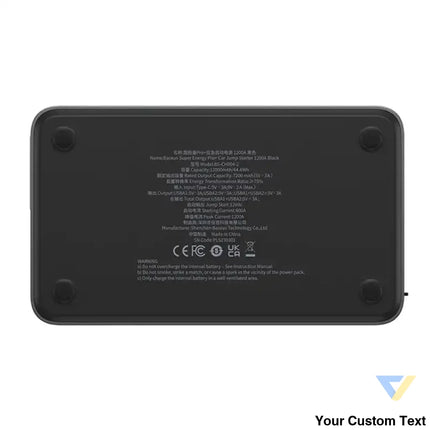 Car Jump Starter Baseus Black Super Energy Pro + 1200A (black) Jump starters