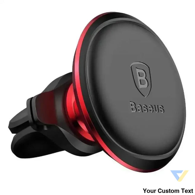 Car Mount Holder Baseus Magnetic Air Vent Red OS Phone holders
