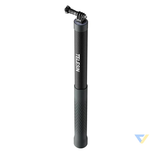 Carbon fiber selfie stick with 3m length Telesin for cameras GP MNP 300 3 Booms and selfie sticks