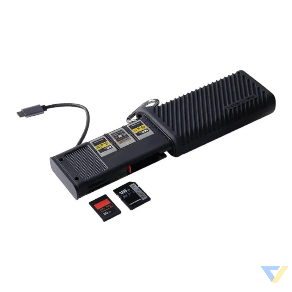 Card reader PGYTECH CFE A/SD CreateMate (black) Bags and suitcases