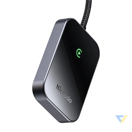 CarPlay wireless adapter with USB cable McDodo CA 7210 black Android Auto wireless adapters