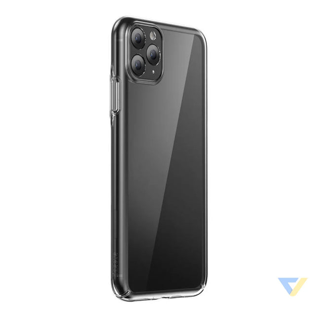 Case Baseus Crystal Series for iPhone 11 pro max (clear) + tempered glass + cleaning kit Protective cases for
