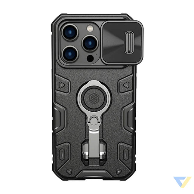 Case Nillkin CamShield Armor Pro for iPhone 14 Pro (black) Protective cases for smartphones