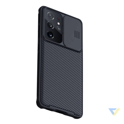 Case Nillkin CamShield Pro for Samsung S21 Ultra (black) Protective cases for smartphones