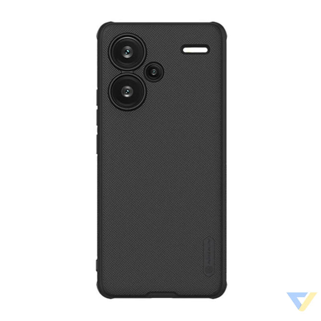 Case Nillkin Super Frosted Shield Pro for Xiaomi Redmi Note 13 Pro + 5G (black) Protective cases for smartphones