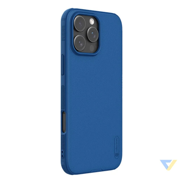 Case Nillkin Super Frosted Shield Pro Magnetic iPhone 16 Pro Max (niebieski) Protective cases for smartphones